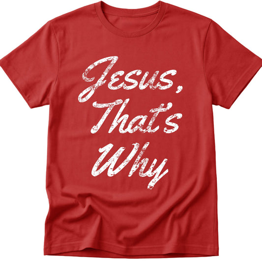 Jesus, That's Why T-Shirt