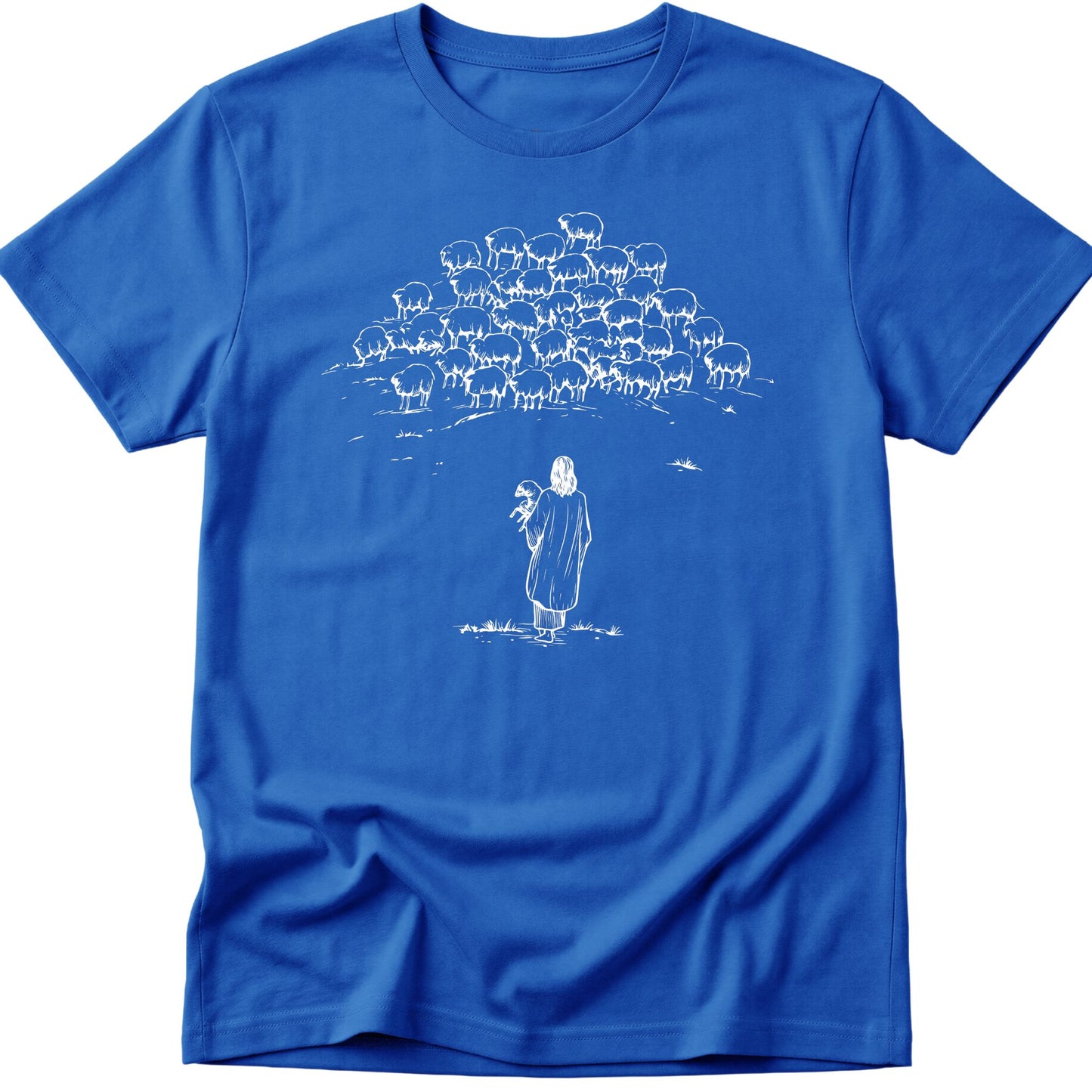Jesus Holding Sheep T-Shirt