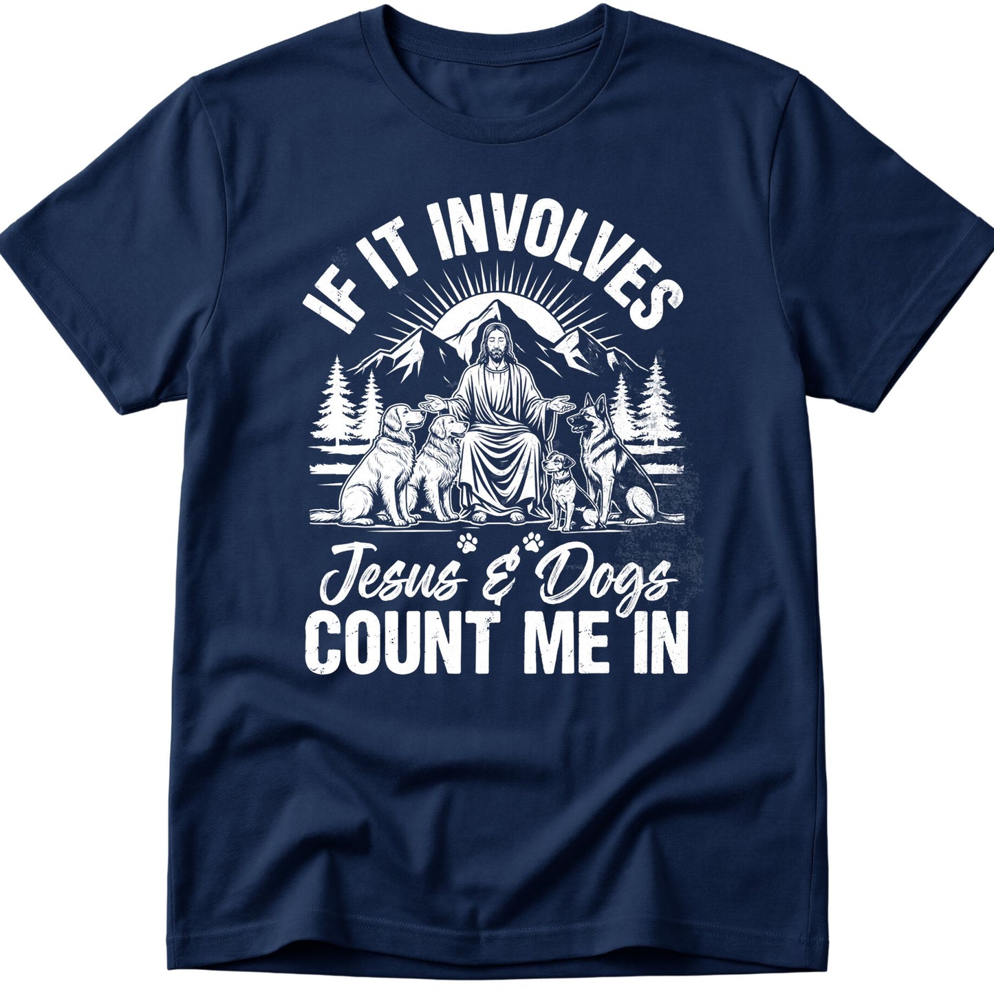 Jesus And Dogs T-Shirt