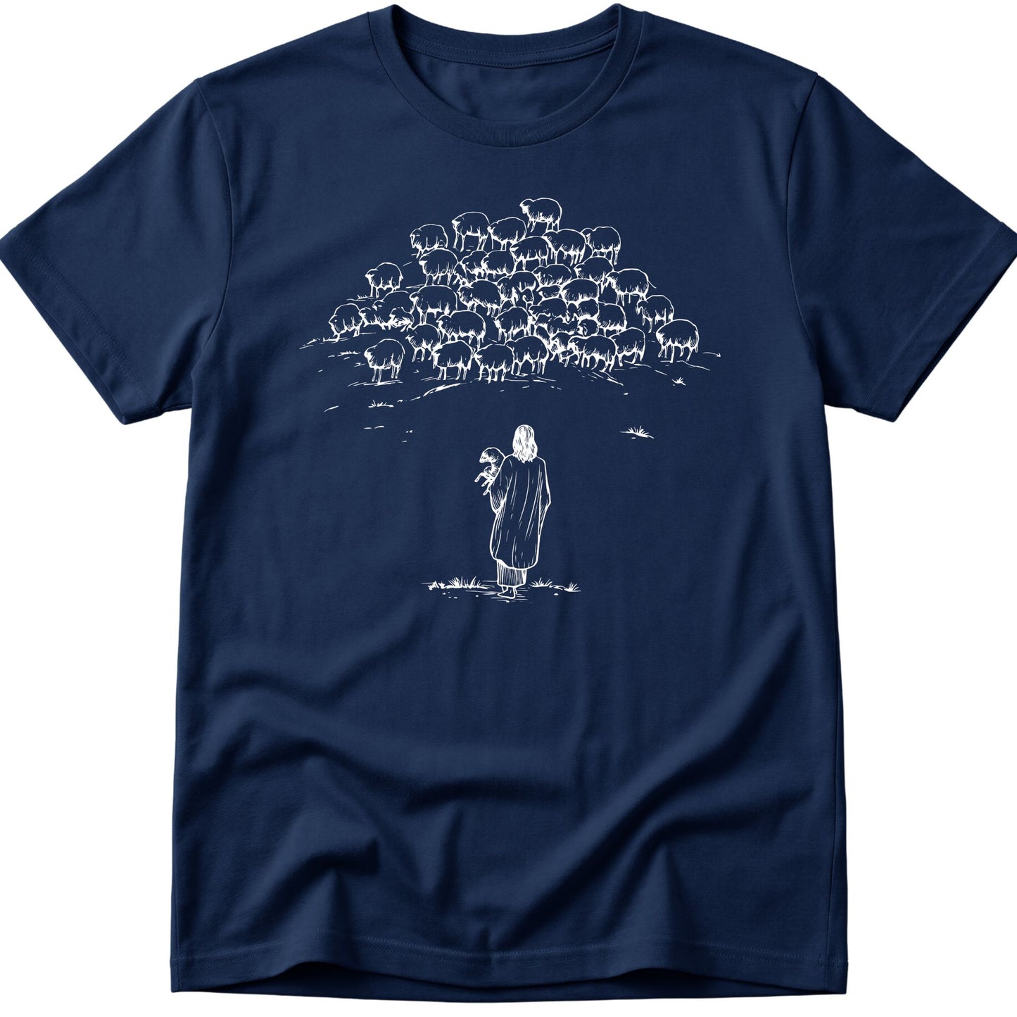 Jesus Holding Sheep T-Shirt