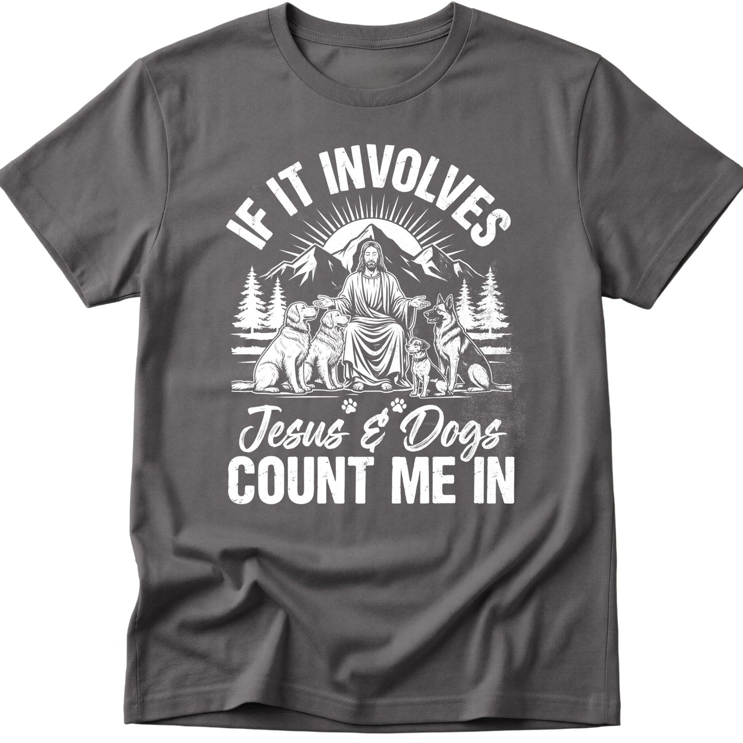 Jesus And Dogs T-Shirt