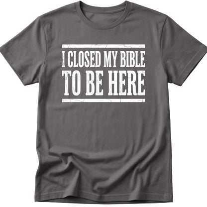Closed Bible T-Shirt