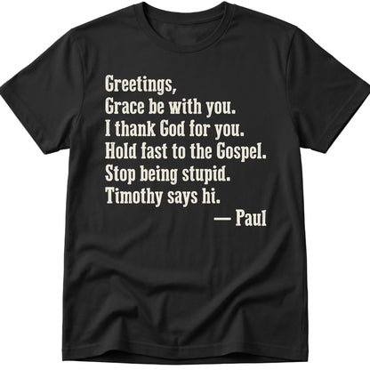 Greetings T-Shirt