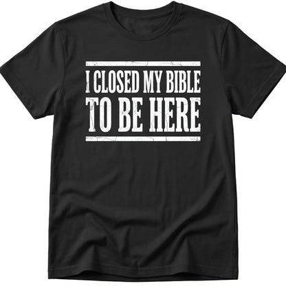 Closed Bible T-Shirt