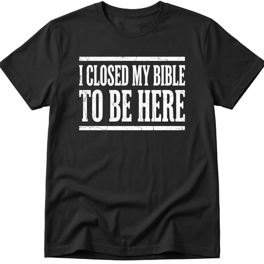 Closed Bible T-Shirt