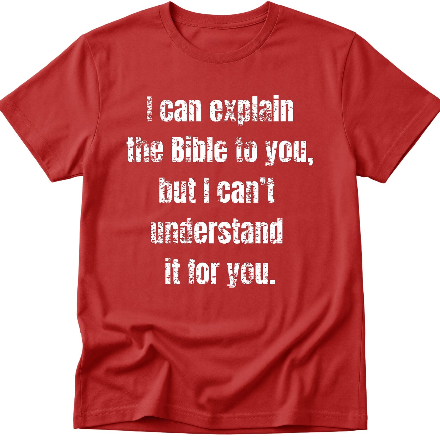 I Can Explain The Bible To You T-Shirt