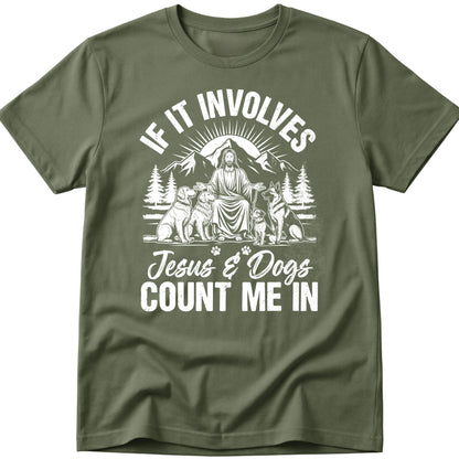 Jesus And Dogs T-Shirt