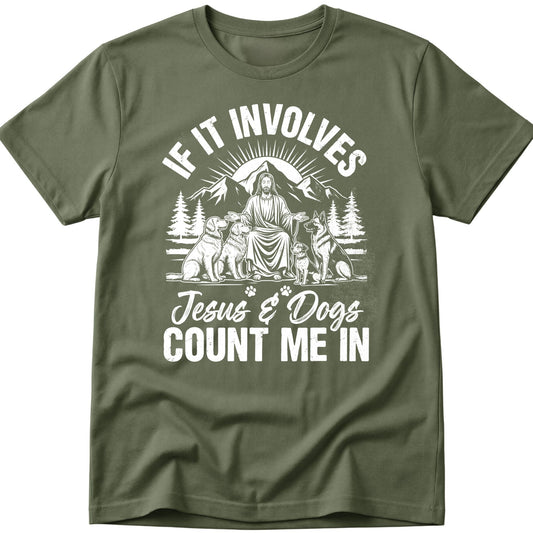 Jesus And Dogs T-Shirt