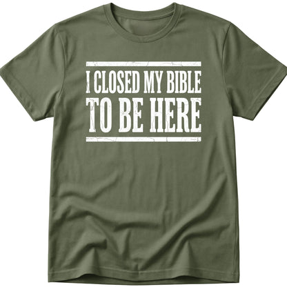 Closed Bible T-Shirt