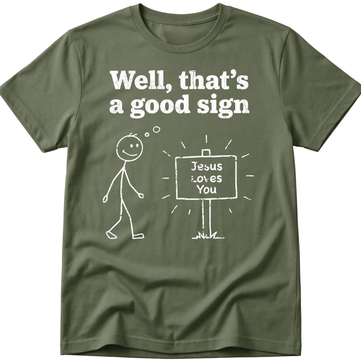 Jesus Sign T-Shirt
