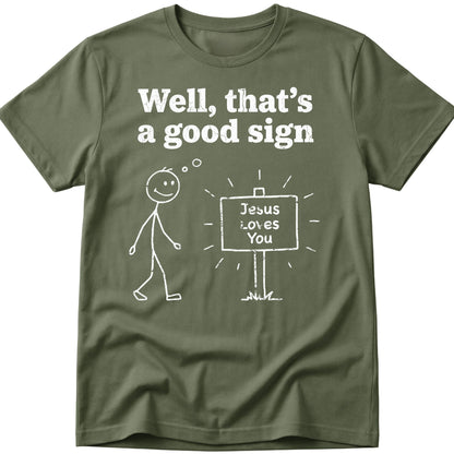 Jesus Sign T-Shirt