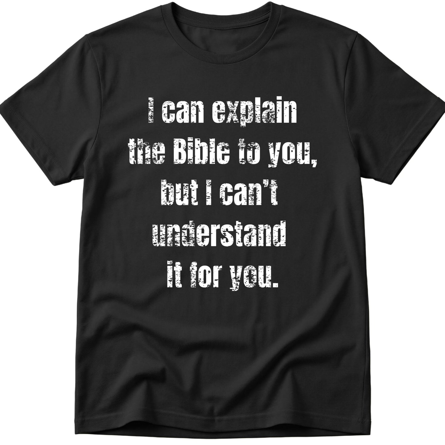 I Can Explain The Bible To You T-Shirt
